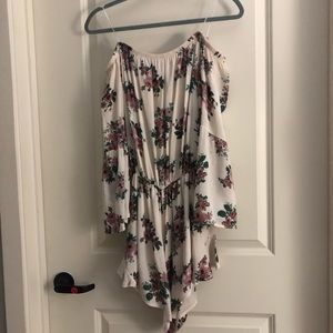 Bell sleeve romper